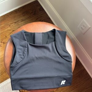 Elegant Black Crop Top